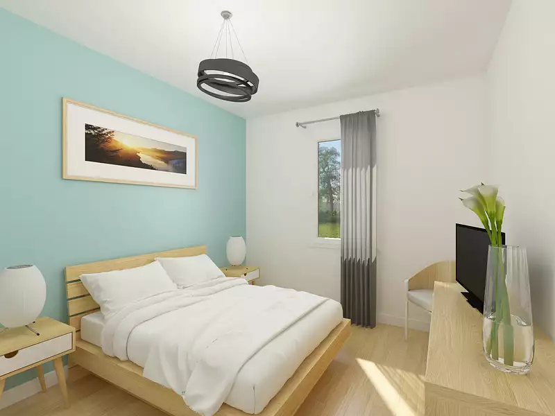 Maison neuve, 75 m² - Maransin (33230)