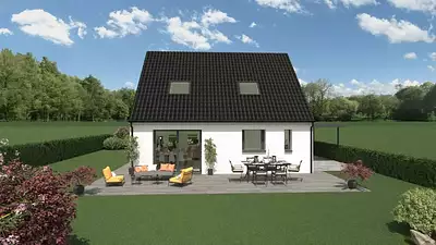 Maison neuve, 95 m²