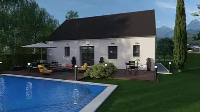 Maison neuve, 70 m²