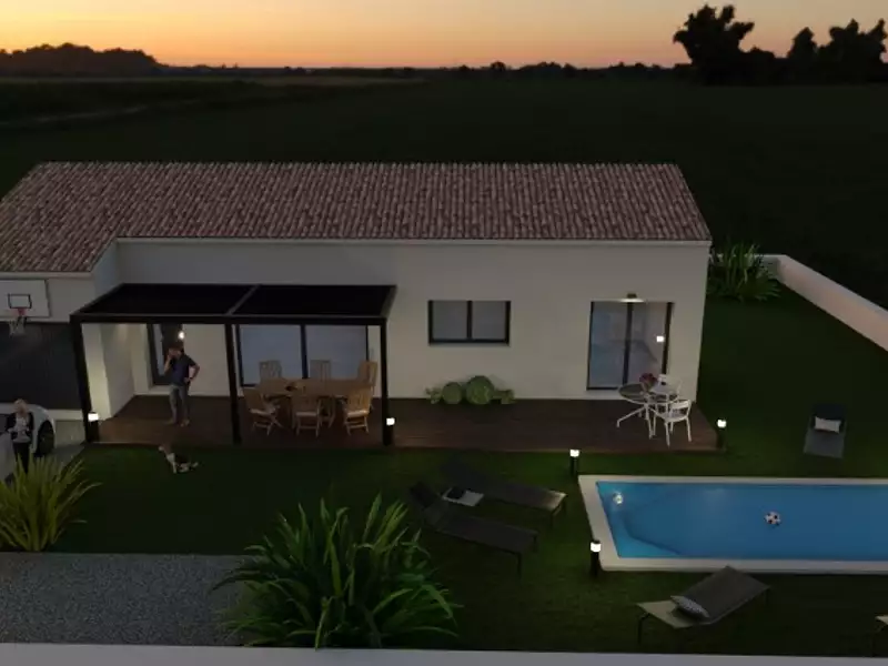 Maison neuve, 80 m² - Lézignan-Corbières (11200)