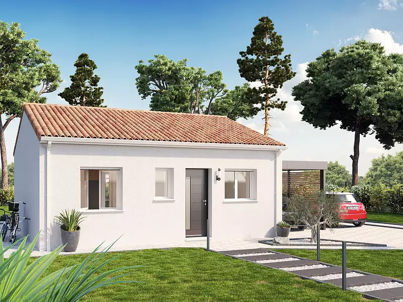 Maison neuve, 49 m² - Arsac (33460)