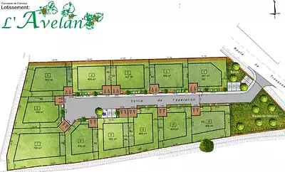 Terrain à bâtir, 407 m²