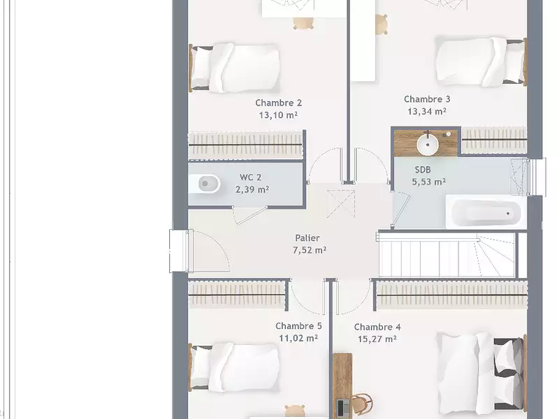 Maison neuve, 160 m² - Châtillon (92320)