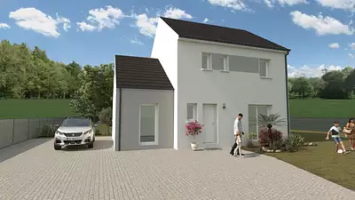 Maison neuve, 100 m²
