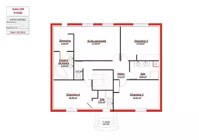 Maison neuve, 180 m²