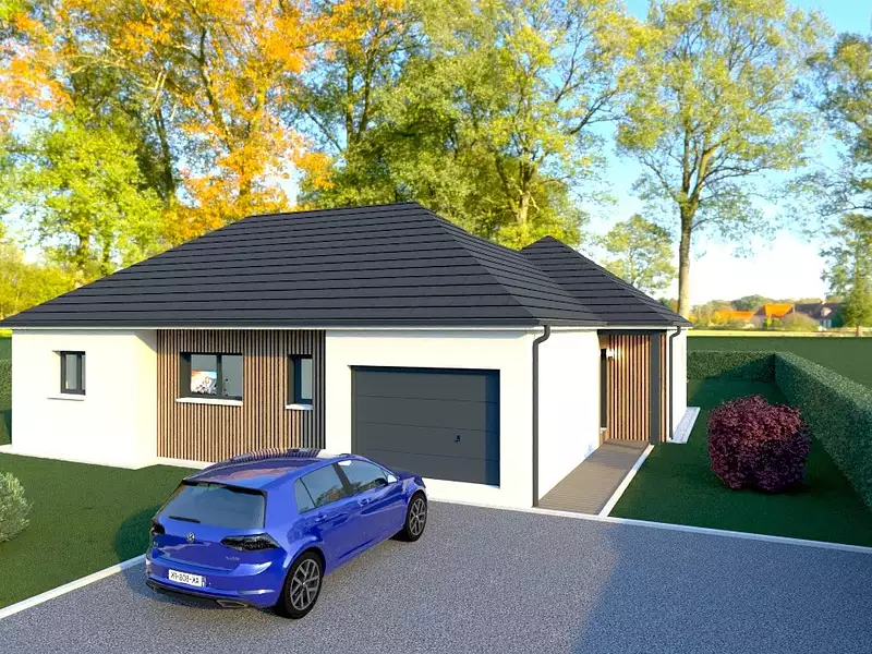 Maison neuve, 100 m² - Roye (80700)