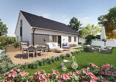 Maison neuve, 90 m²