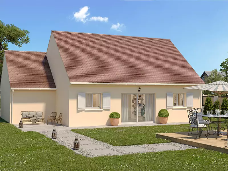 Maison neuve, 81 m² - Saint-Aubin-Routot (76430)