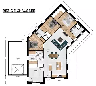 Maison neuve, 114 m²
