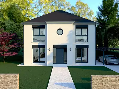 Maison neuve, 124 m²
