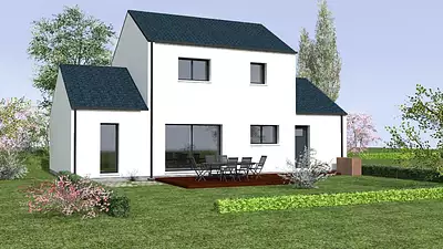 Maison neuve, 99,18 m²