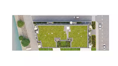 Une résidence élégante face aux bords de Seine