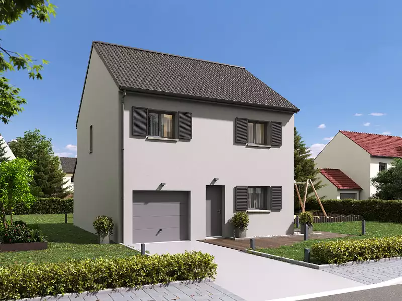 Maison neuve, 96 m² - Saint-Vrain (91770)