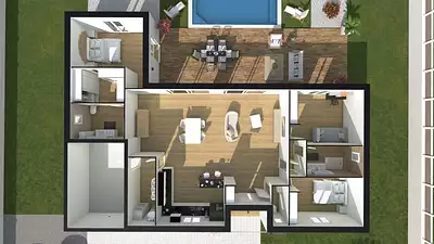 Maison neuve, 132 m²