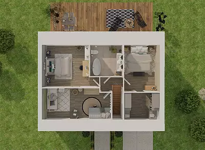 Maison neuve, 92 m²