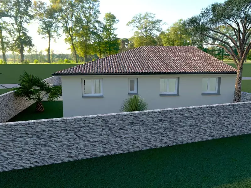 Maison neuve, 85 m² - Salles-d'Aude (11110)