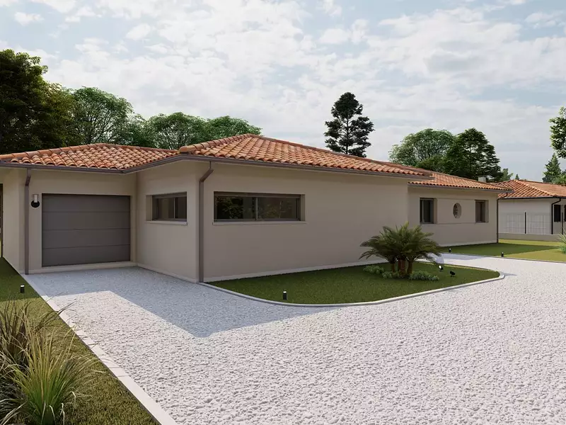 Maison neuve, 93 m² - Ludon-Médoc (33290)