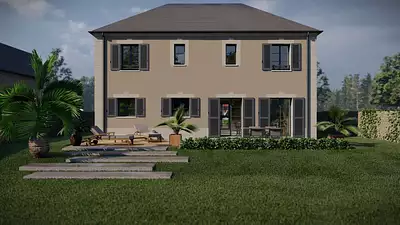Maison neuve, 166 m²