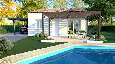 Maison neuve, 60 m²
