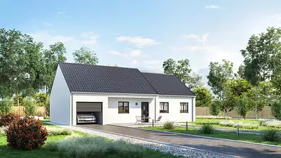 Maison neuve, 68 m²