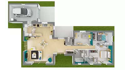 Maison neuve, 120 m²