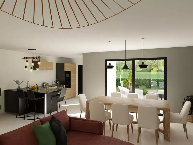 Maison neuve, 98 m² - Juliénas (69840)