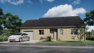 Maison neuve, 74 m²