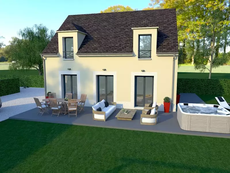 Maison neuve, 97 m² - Ballainvilliers (91160)