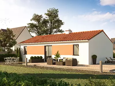 Maison neuve, 70 m² - Bouguenais (44340)