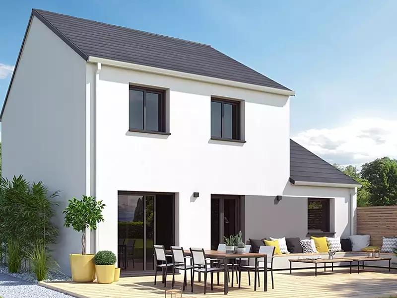 Maison neuve, 95 m² - Oslon (71380)