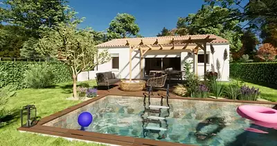 Maison neuve, 61 m²