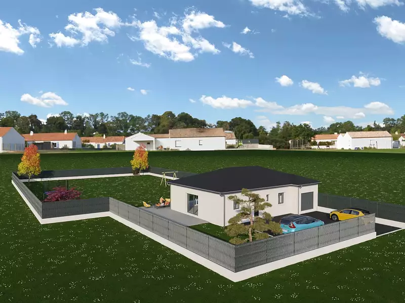 Maison neuve, 95 m² - Rochetoirin (38110)