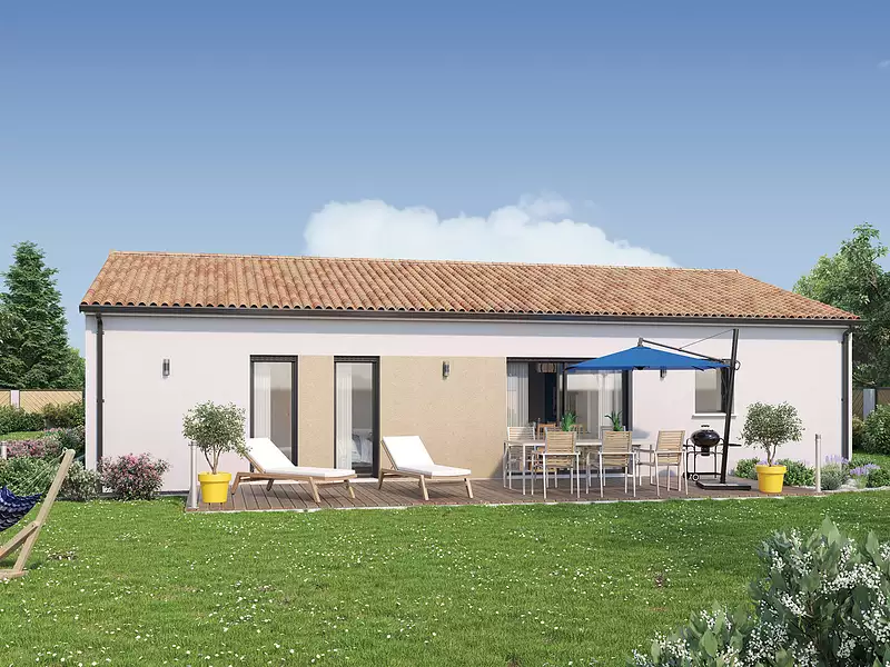 Maison neuve, 92 m² - Vieillevigne (44116)