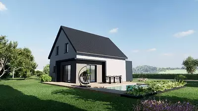 Maison neuve, 100 m²