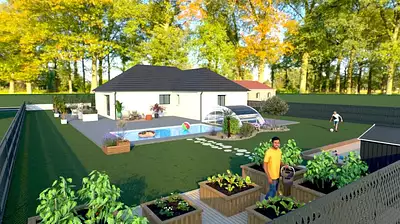 Maison neuve, 100 m²