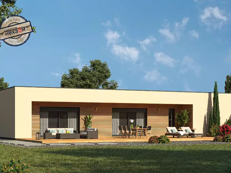 Maison neuve, 120 m² - Saint-Martin-aux-Chartrains (14130)