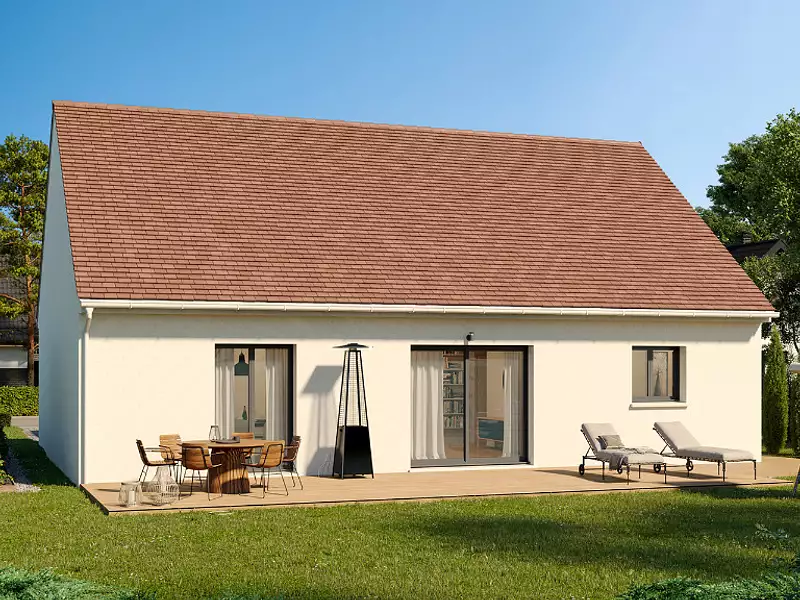 Maison neuve, 85 m² - Les Villages Vovéens (28150)