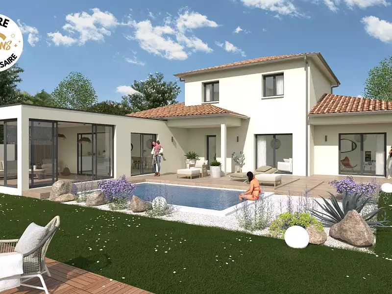 Maison neuve, 120 m² - Fareins (01480)