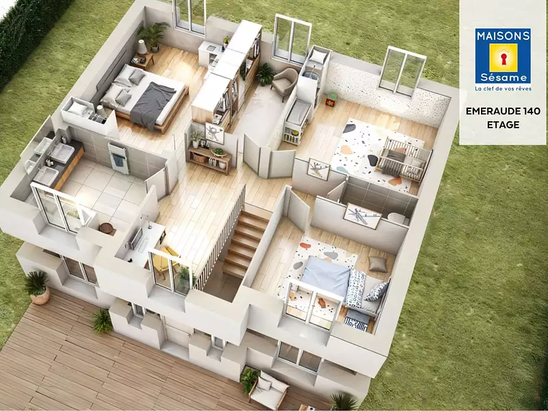 Maison neuve, 139 m² - Leudeville (91630)