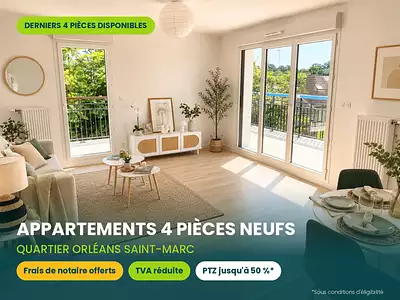 Programme neuf 154 SAINT-MARC à Orléans (45000) – SULLY IMMOBILIER