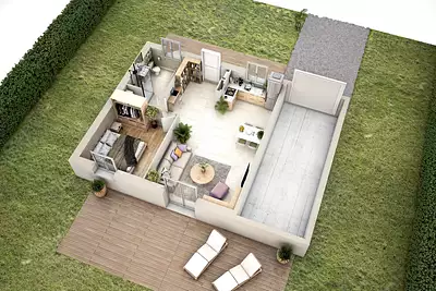 Maison neuve, 49 m²