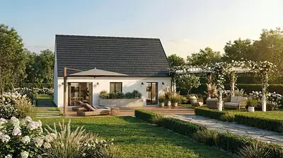 Maison neuve, 73 m²