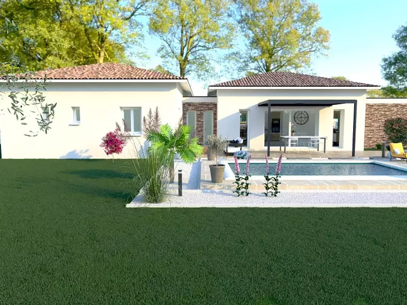 Maison neuve, 90 m² - Barjols (83670)