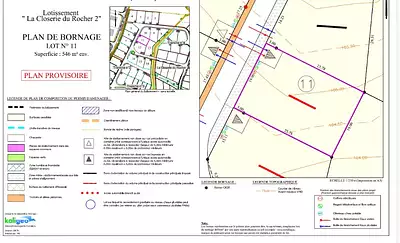 Terrain à bâtir, 546 m²