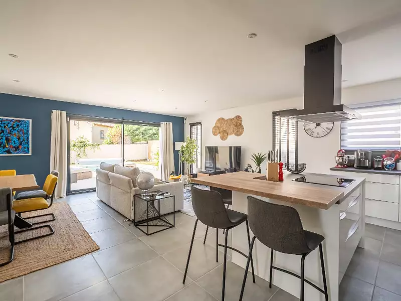 Maison neuve, 95 m² - Montignargues (30190)