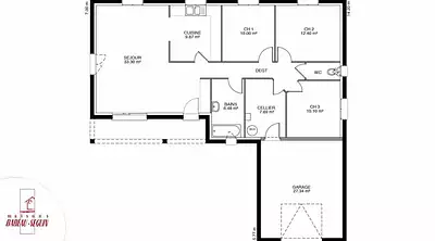 Maison neuve, 80 m²