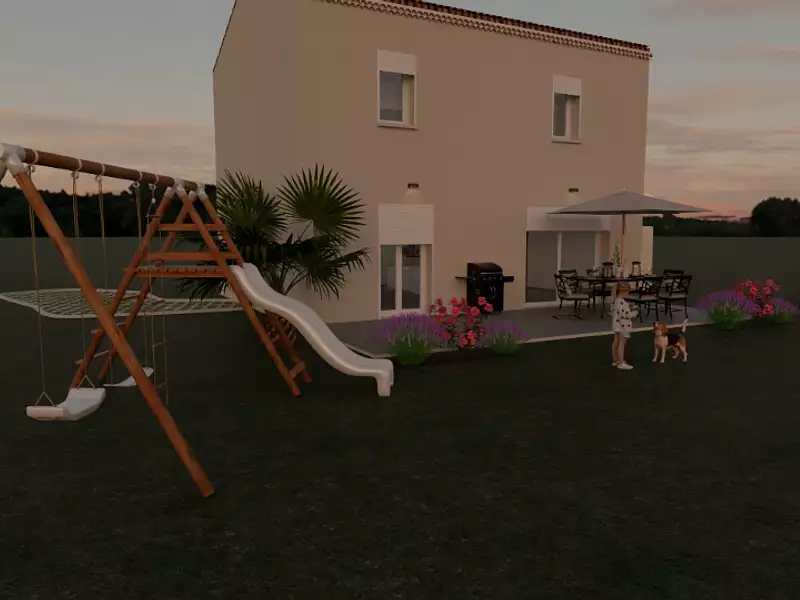 Maison neuve, 80 m² - Gonfaron (83590)