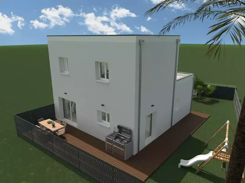 Maison neuve, 89 m² - Canet-en-Roussillon (66140)