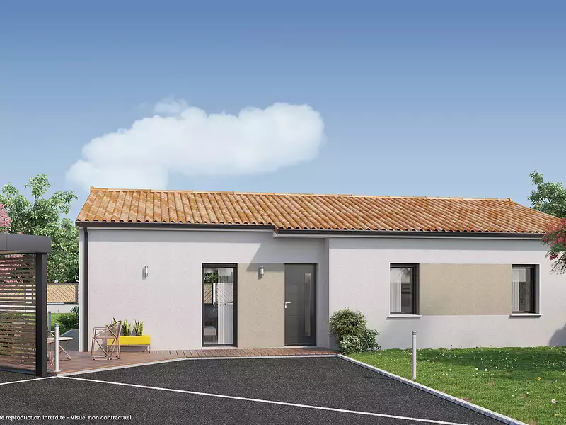 Maison neuve, 99 m² - Cussac-Fort-Médoc (33460)