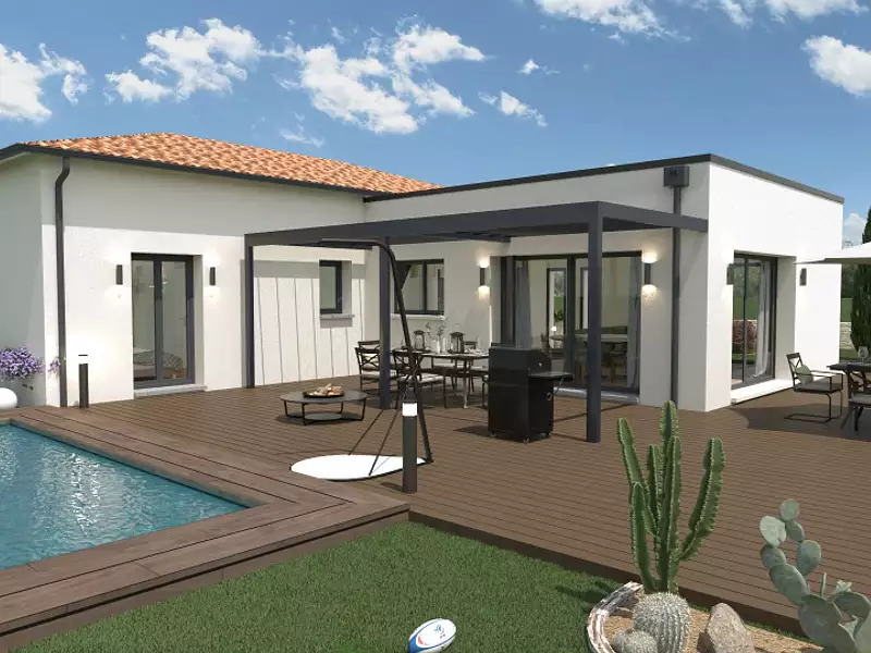 Maison neuve, 100 m² - Rieumes (31370)